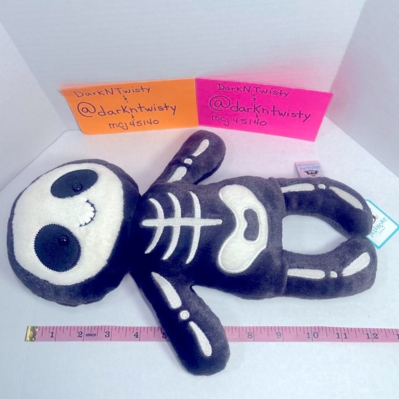 BNWT Jellycat I am Skeleton Bob 1 OWNER NEVER SECONDHAND  NO THRIFT ODORS!!! - Picture 8 of 11